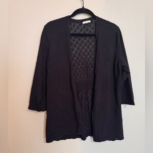 Maurices Black Lace Detail Top